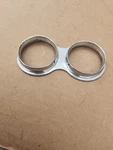 1953-1962 C1 Corvette Chrome Twin Gauge Pod Bezel Gm #1508132. Fixed Price $55.00.