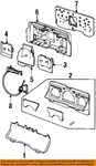 Ford Oem 92-94 Grand Marquis Cluster Switches-temp Gauge FOAZ10883A. Fixed Price $50.69.