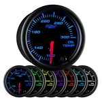 Glowshift Engine Oil Temp Gauge Kit W/ Sensor Sending Unit, Black 7 Color. Fixed Price $58.99.