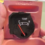 Nos 1974 1977 Ford Mustang Ii Dash Cluster Temperature Gauge D4ZZ-10883-A. Fixed Price $84.99.