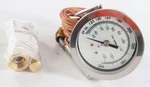 New 128664-3 Quincy Compressor Thermo Gauge Assembly Sea Npt. Fixed Price $159.00.