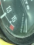 Lotus A082N6045F Voltmeter / Battery Gauge For 1983-1987 Esprit. Fixed Price $100.00.