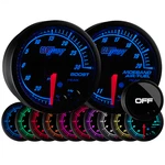 52MM Glowshift Elite 10 Color Boost / Vacuum + Wideband Air Fuel Ratio Gauge Set. Fixed Price $299.99.