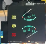 1992 1996 F150 F250 F350 Bronco Temp Gauge Oil Pressure Oem F5TF-10E853-CA. Fixed Price $59.95.