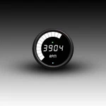 Intellitronix White Led Digital Tachometer With Black Bezel M9003W. Fixed Price $173.40.