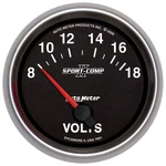 Autometer 7691 Sport-comp Ii Series 2-5/8" Voltmeter Gauge, 8-18V. Fixed Price $129.29.