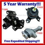 M893 Fits 2012-2013 Kia Soul 1.6L 2.0L Automatic Motor & Trans Mount Set 3PC. Fixed Price $101.29.