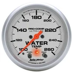2-5/8IN U/l Water Temp Gauge W/peak & Warning Autometer 4454. Fixed Price $277.40.