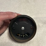 Early Vintage Porsche Combo Gauge Fuel Oil Vdo 91464110210 Silver Dot. Fixed Price $20.00.