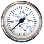 Faria Chesapeake White 2" Water Pressure Gauge (30 Psi) 13812. Fixed Price $116.95.