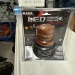 Blazer International 195C43A Led Warning Beacon With Magnetic Base, Amber. Fixed Price $15.00.