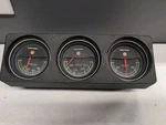 Stewart Warner 3 Gauge Set Pressure Water Temp Amperes 2-1/16" Under Dash. Fixed Price $74.99.