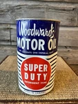 Vintage Woodward S Motor Oil Can Quart NO.2. Fixed Price $109.52.