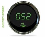 Intellitronix MS9108G Led Digital Oil Temp Gauge 2-1/16" To 350 Chrome Green. Fixed Price $84.18.