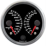 Speedhut R3-DG1-REV 3/8" Dual Gauge, Water Temp/oil Pressure. Fixed Price $238.37.
