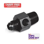 Earls AT100194ERL, One Black Aluminum #6 Ano-tuff Fuel Press. Gauge Adapter Fitt. Fixed Price $51.63.