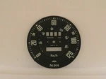Speedometer Dial Face Jaeger Brand Fits Sunbeam Alpine Series SN5324/25. Fixed Price $29.90.