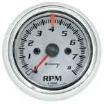 Equus White Tachometer Gauge E5076; 5000 Series To 8000 Rpm 2-1/2" Electric. Fixed Price $70.90.