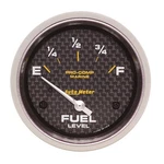 Autometer Gauge, Fuel Level, 5/8", 240 33 F, Elec, Marine Carbon Fiber.... Fixed Price $126.32.