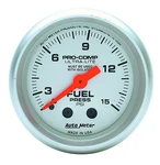 Auto Meter 4311 Ultra-lite Fuel Pressure Gauge 2-1/16" Mechanical 15 Psi. Fixed Price $89.90.