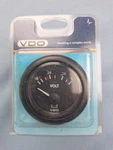 Siemans Vdo Voltmeter V3321102 18-32V 24V Made In Switzerland. Fixed Price $37.99.