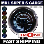 Mookeeh MK1 52MM Red Blue White Green Led Trans Temperature In F Gauge. Fixed Price $73.49.