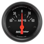 Auto 2644 Z-series 2-1/16" Ammeter Gauge, 60A. Fixed Price $85.19.
