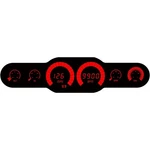 Intellitronix BG10002R Bargraph 6 Gauge Panel Kit, Red. Fixed Price $440.90.