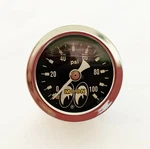 Direct Fit Pressure Gauge 1-100 Psi- Mooneyes Liquid Filled Oil/fuel. Fixed Price $52.00.