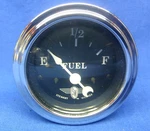 Nos Stewart Warner Wings 2-1/16" Fuel Level Gauge W/ Black Face. Fixed Price $59.99.