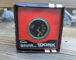 Nos Vintage Sun Oil Pressure Gauge 1005K 0-100 Psi Electric Sears Box Hot Rod. Fixed Price $120.00.