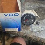 Vdo Speedometer 85MM 120MPH Cockpit 437 052D Instructions New. Fixed Price $100.00.