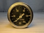 Genuine Vintage Stewart Warner 82332 Delux Dual Air Pressure Gauge - Nos. Fixed Price $64.99.