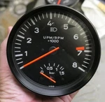 1977 Porsche 911 930 Turbo Tachometer Part# 641 302 00 - Dated 12/76 Rare. Fixed Price $2500.00.