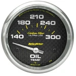 Autometer 2-5/8IN C/f Oil Temp. Gauge 140-300- 4848. Fixed Price $146.08.