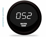 Intellitronix M9113W Led Digital Water Temp Gauge 2-1/16" To 350 Black White. Fixed Price $74.01.
