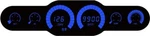 Intellitronix 6 Gauge Analog Bargraph Universal Panel - Blue BG10002B. Fixed Price $441.73.
