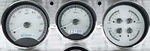 Dakota Digital 65 Chevy Chevelle Analog Gauges Silver White VHX-64C-CVL-S-W. Fixed Price $945.25.