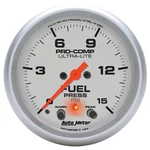 Autometer 4470 Ultra-lite Fuel Pressure Gauge, 2-5/8", 15 Psi, Digital Stepper. Fixed Price $309.98.