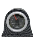 Led 52MM 2" Turbo Boost Gauge Meter Pointer Bar Pod Cup Carbon + Black Stand. Fixed Price $34.75.
