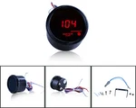 Black Car Truck Red Digital Led Water Temperature Gauge Kit 2" 52MM. Fixed Price $21.03.