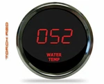 Intellitronix MS9113R Led Digital Water Temp Gauge 2-1/16" To 350 Chrome Red. Fixed Price $84.18.