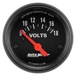 Auto 2645 Z-series 2-1/16" Voltmeter Gauge, 8-18V. Fixed Price $77.37.